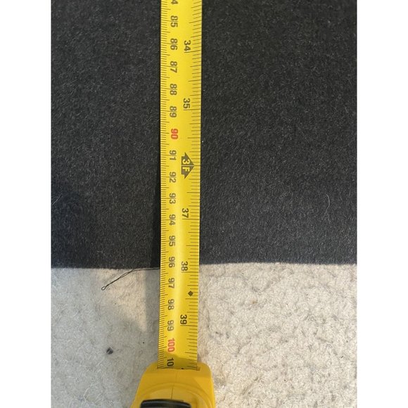 Vince Camuto Trench Coat Mens Large Full Length Charcoal Gray Overcoat Designer - Picture 13 of 13